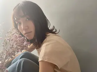 ミディアム カラー 髪質改善ストレート 脱白髪染め yukaのヘアスタイル