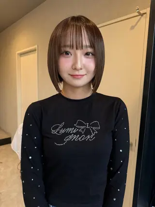 ショート カラー 透明カラー/レイヤー misaki °＊のヘアスタイル