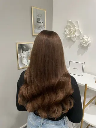 ロング 京都最安価エクステ muuka🦋のヘアスタイル