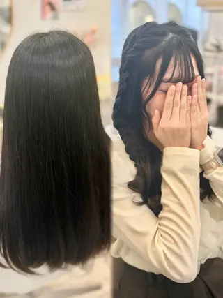 ロング ヘアアレンジ 梅田茶屋町ヘアセット 🎀RIONA🎀のヘアスタイル