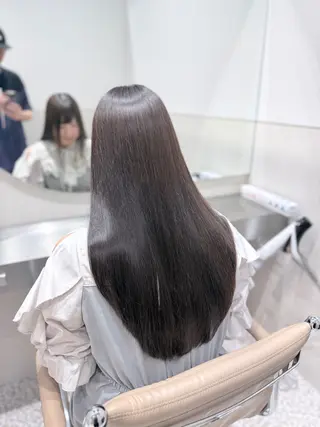 ロング 髪質改善/美髪矯正/ 池袋/HIBIKIのヘアスタイル