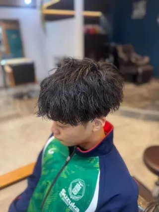 ミディアム パーマ メンズ パーマ/縮毛矯正🍀 鎌田 和希のヘアスタイル