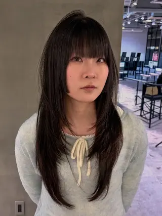 ロング レイヤー支持no.1 ☆笠原翔一のヘアスタイル