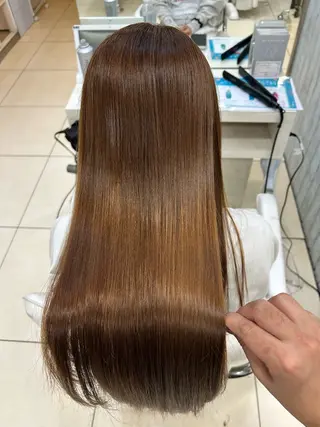 ロング 【髪質改善カラー】 瀧田嵐士🇰🇷のヘアスタイル