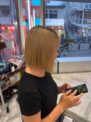 ショート 小原 有桜のヘアスタイル