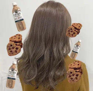 ミディアム カラー パーマ ヘアアレンジ メンズ キッズ 上品＆韓国風 🥀海心🥀のヘアスタイル