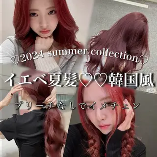 ロング カラー ブリーチなし特化 美容師💖SAE💖のヘアスタイル