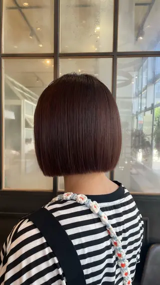 ショート ノンダメージカラー/ ボブ/RINのヘアスタイル