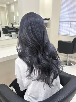 ミディアム カラー ヘアアレンジ 💟RINNA 艶カラー💟のヘアスタイル