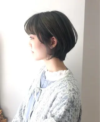 ショート 丹羽大喜 縮毛矯正/美髪矯正のヘアスタイル