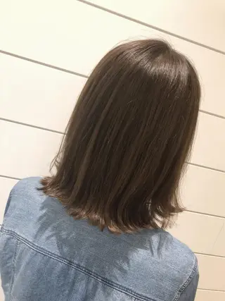 ミディアム カラー 🍊新宿南口🍊 ERINAのヘアスタイル