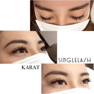 マツエク・マツパ ★KAEDE★伊勢崎 【KARAT】のマツエク・マツパデザイン