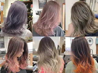 セミロング 馬場 涼平のヘアスタイル