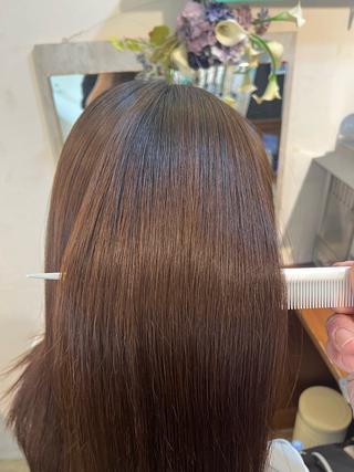 セミロング 佐藤 宰 OZ桑野店のヘアスタイル