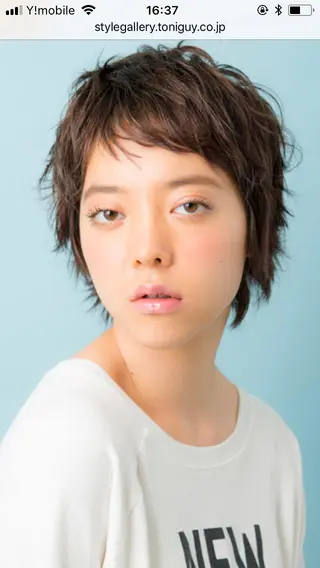 ショート 南部 康太のヘアスタイル