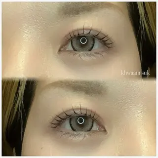 マツエク・マツパ Eyesalon🤍 khwaam sukのマツエク・マツパデザイン