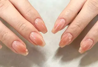 ネイル 🫧ちゅるん/韓国 Ayano𓈒🎀のネイルデザイン