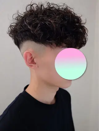 パーマ メンズ 田中 さとしのヘアスタイル