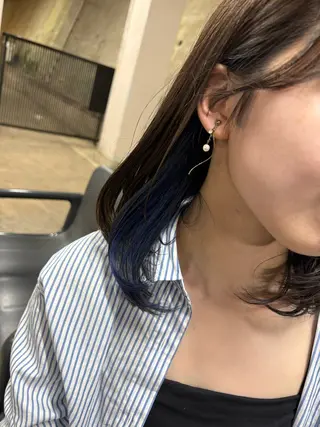 カラー 上川畑 つかさのヘアスタイル