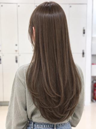 ロング カラー 金子 直樹のヘアスタイル
