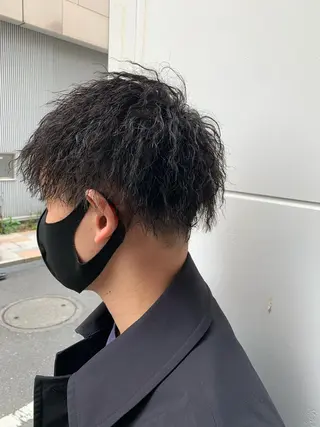 パーマ メンズ 美髪矯正✖️似合わせ 🌻ヒトミのヘアスタイル