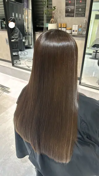 ロング カラー 《.Xian》リク/ 艶カラー✨カット✂️のヘアスタイル