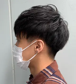 ショート パーマ メンズ 明治神宮前 NANAMIのヘアスタイル