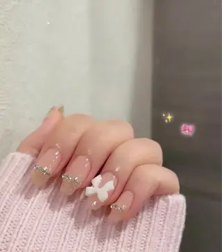 ネイル うるキラ✨ワンホン yuka🥂のネイルデザイン