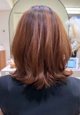 ミディアム 高田 郁弥のヘアスタイル