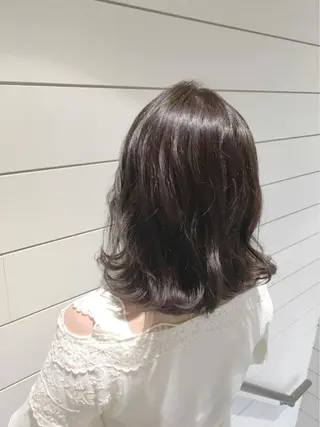 ミディアム カラー 🍊新宿南口🍊 ERINAのヘアスタイル