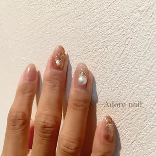 カラー ネイル マツエク・マツパ Adore nailのネイルデザイン
