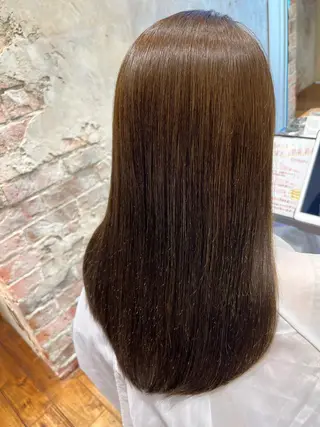 セミロング カラー 美髪ヘッドスパ🫧 西山紗奈江💆♀️のヘアスタイル