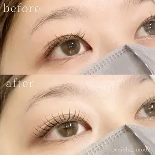 マツエク・マツパ アイブロウ cielo 栄 店　つきな🌙のマツエク・マツパデザイン