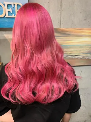 ロング カラー Beach 代表 KENTAのヘアスタイル