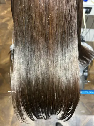 セミロング カラー 【髪質改善】 むかいみきのヘアスタイル
