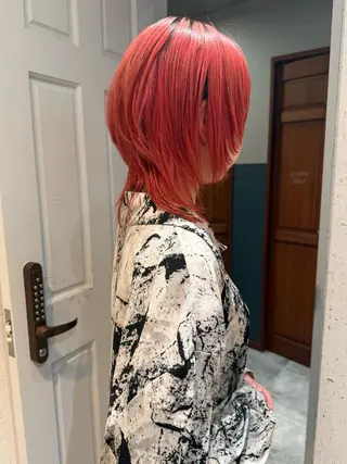 ミディアム カラー mai / linoah˚✧のヘアスタイル
