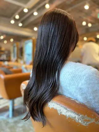 カラー 髪質改善カラー ベージュ🤎YUMEのヘアスタイル