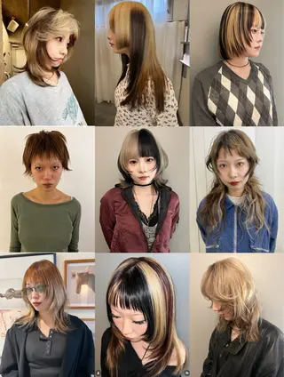 ロング カラー 圧倒的デザイン力 店長🎨RENAのヘアスタイル