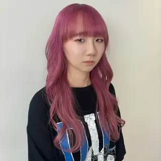 ロング カラー Ren. 🦋デザインカラーのヘアスタイル