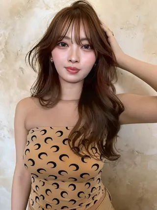 ロング カラー 北九州①の艶髪師♥️ ♣️♦️♠️翔大のヘアスタイル