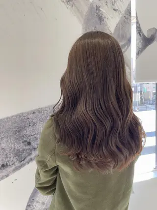 セミロング カラー 竹尾 優斗のヘアスタイル