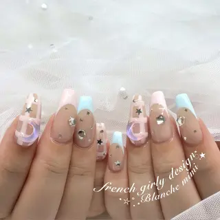 ネイル Blanche mimi.u_aのネイルデザイン