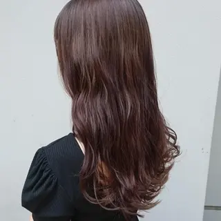 カラー ロング 原田 祥彰のヘアスタイル