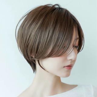 ショート カラー 渋谷ボブ特化 /田中航平のヘアスタイル