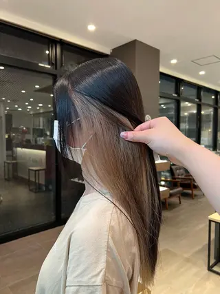 ロング カラー 🎀女性専門サロン RION🌸のヘアスタイル