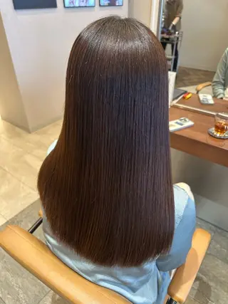 ロング 藤田 久美子のヘアスタイル