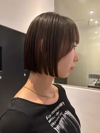 ショート 西田  美侑/ 前髪・顔周りカットのヘアスタイル