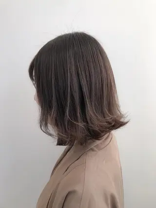 ミディアム カラー 【透明感、艶髪】西村 有司のヘアスタイル
