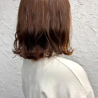 ミディアム hatena えりかのヘアスタイル