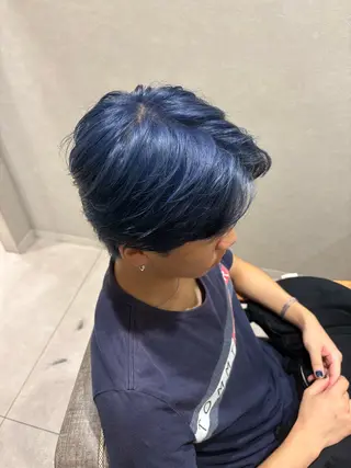カラー メンズ N°大分艶カラー 三浦のヘアスタイル